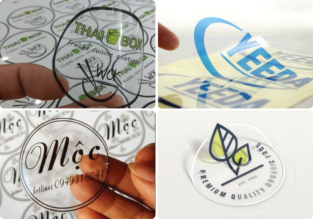 In Tem Decal Trong Suốt