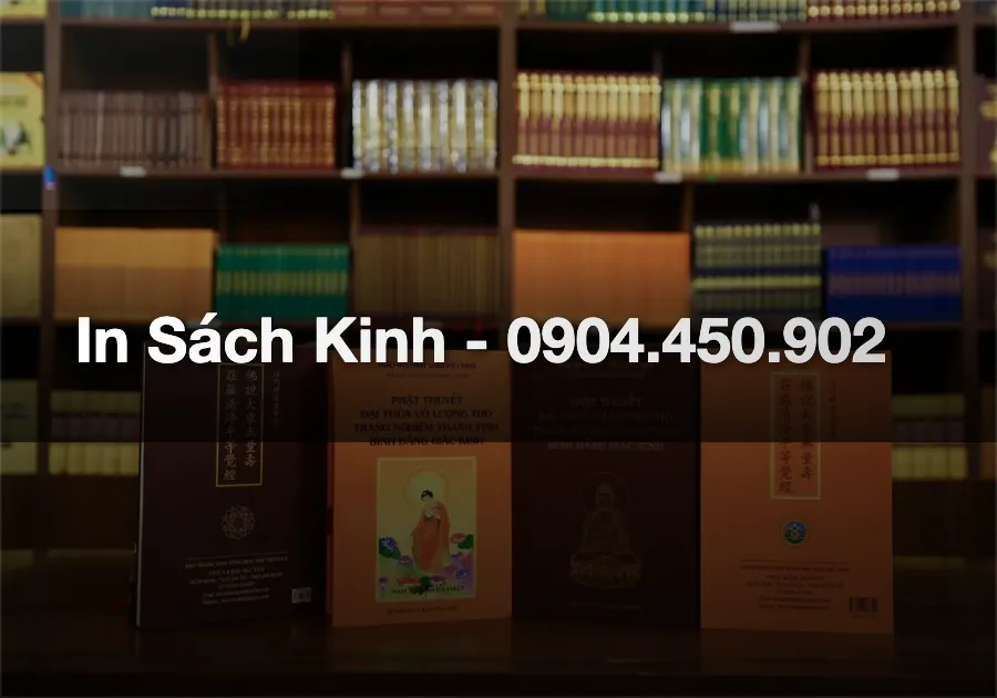 Dịch vụ in sách kinh: 37 phẩm trợ Đạo